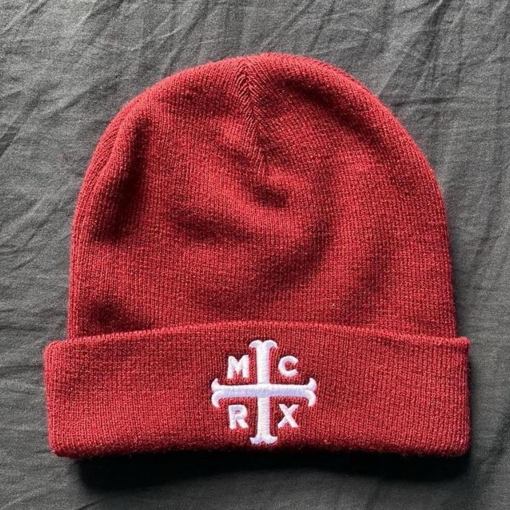 Hot Topic Red MCRX (My Chemical Romance) Beanie